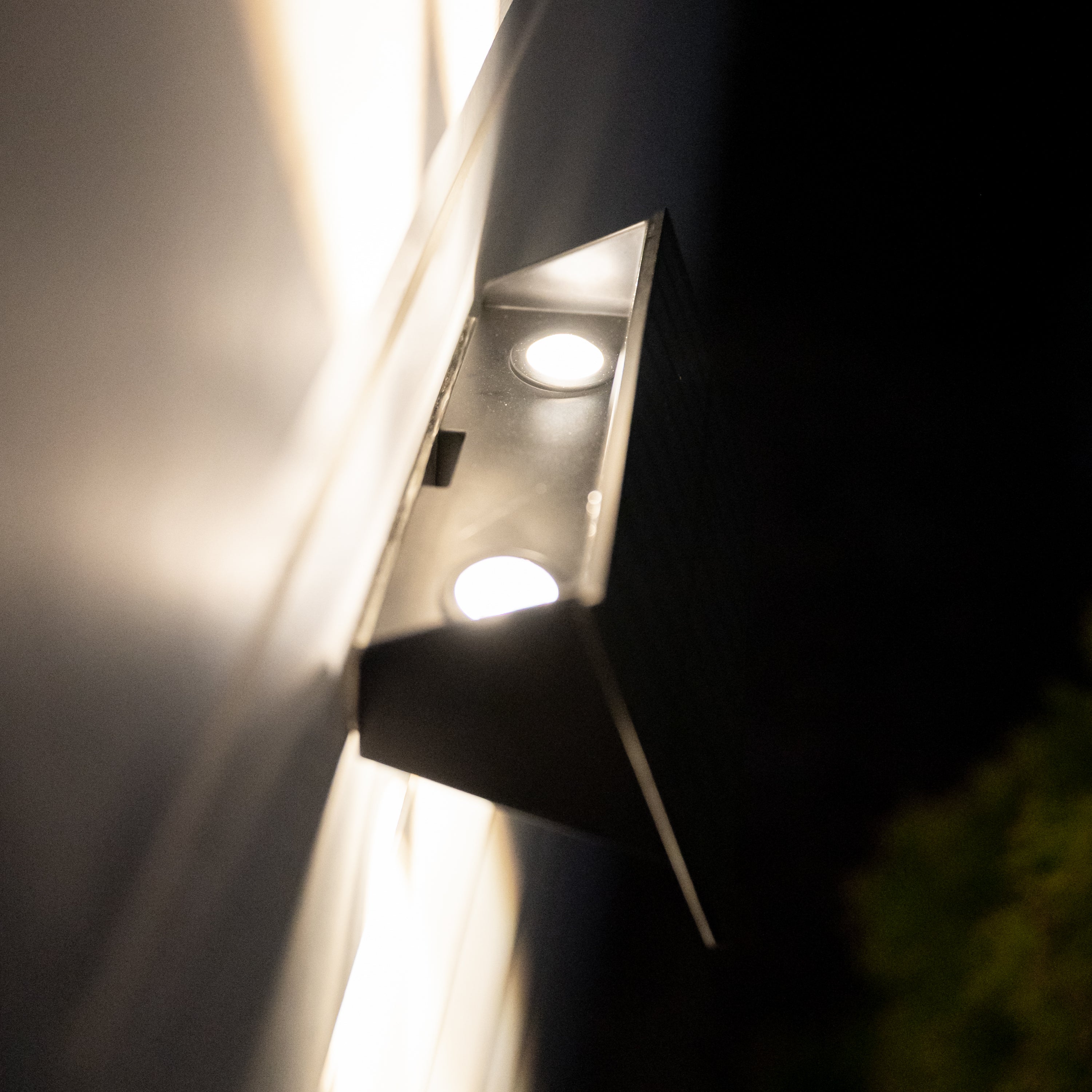 Solar up deals down exterior lights