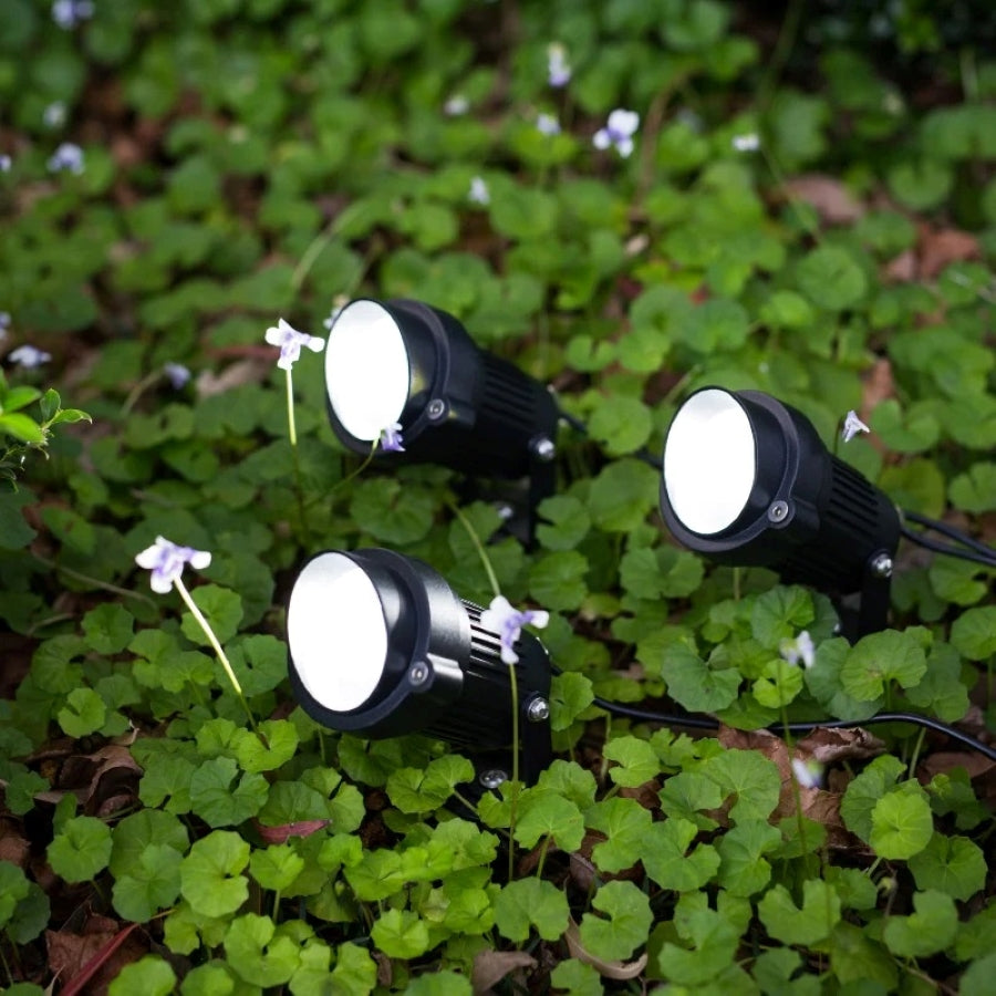 Led outside on sale spot lights