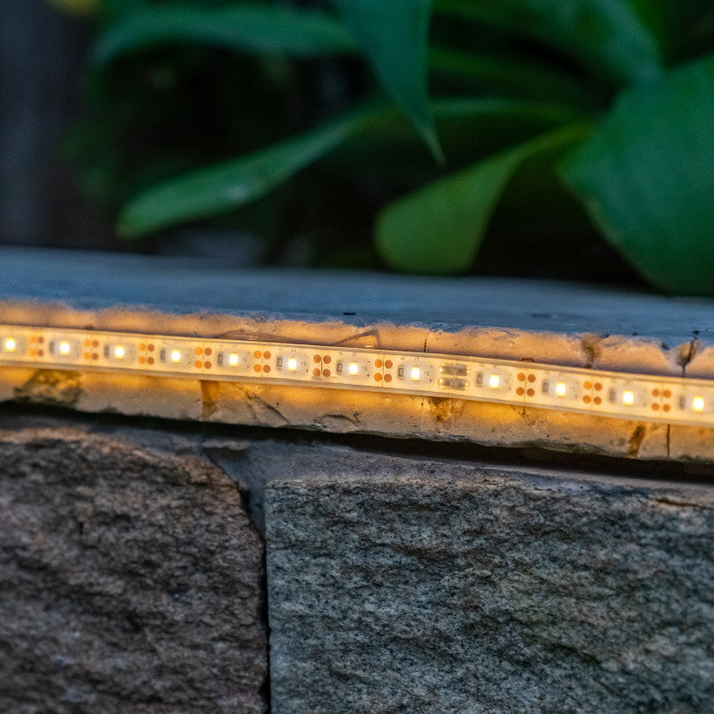 Led strip lights for outdoor outlet use